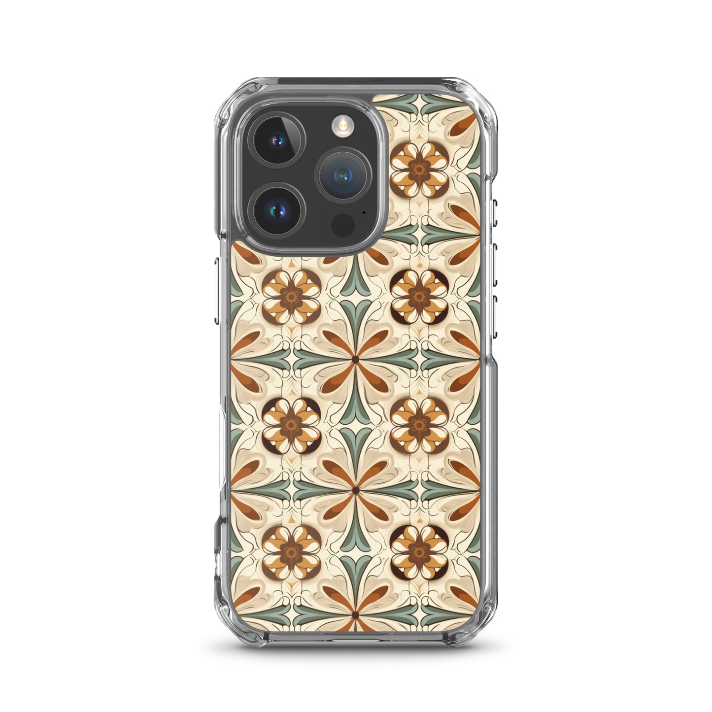 iPhone Case Ornate Leaves Tile
