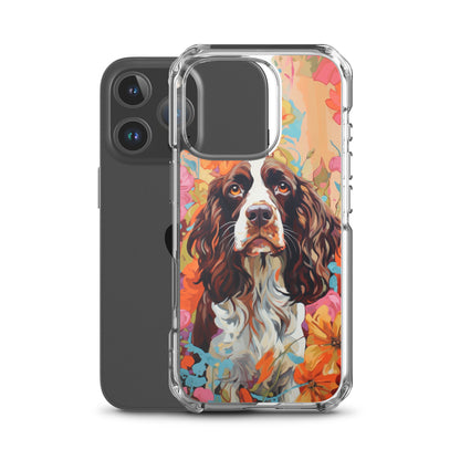 iPhone Case Painted English Springer Spaniel