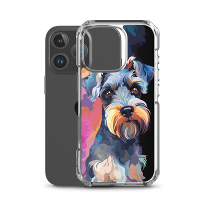 iPhone Case Painted Schnauzer