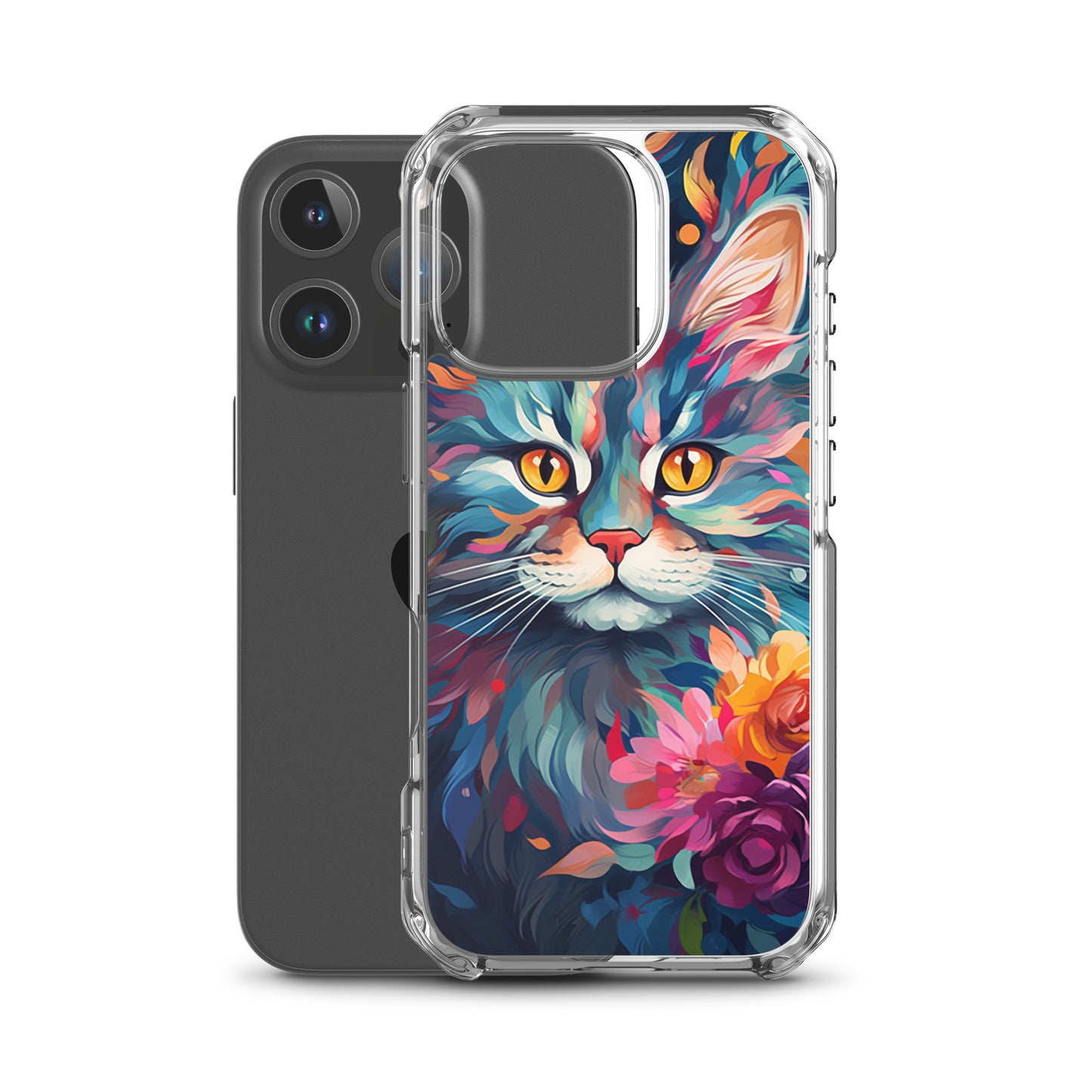 Painted Cat iPhone Case