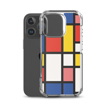 iPhone Case Colorful De Stijl