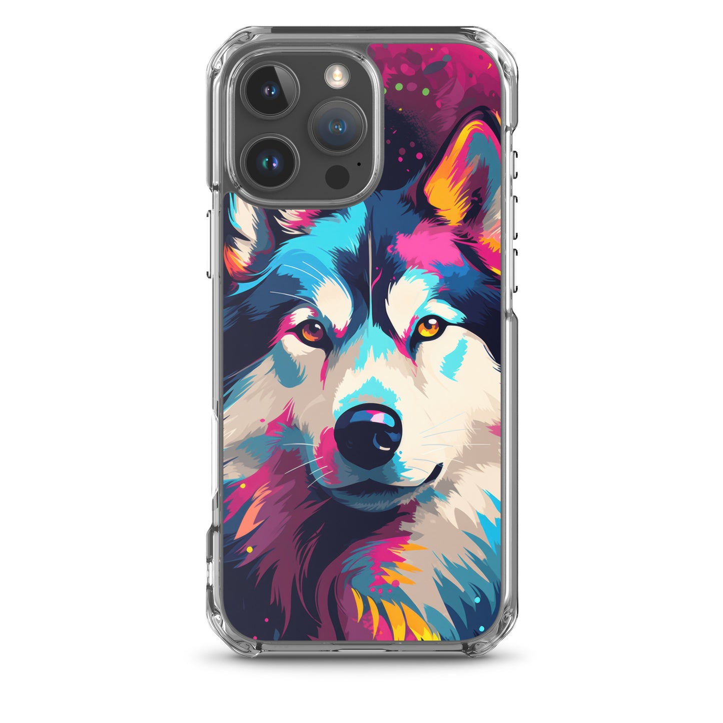 iPhone Case Painted Siberian Huskie