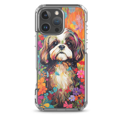 iPhone Case Painted Shih Tzu