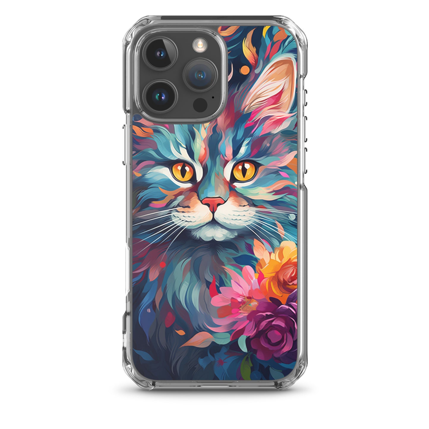 Painted Cat iPhone Case