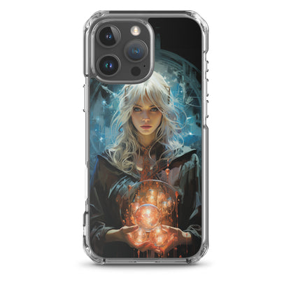 Dungeons and Dragons Female Elf Sorcerer iPhone Case