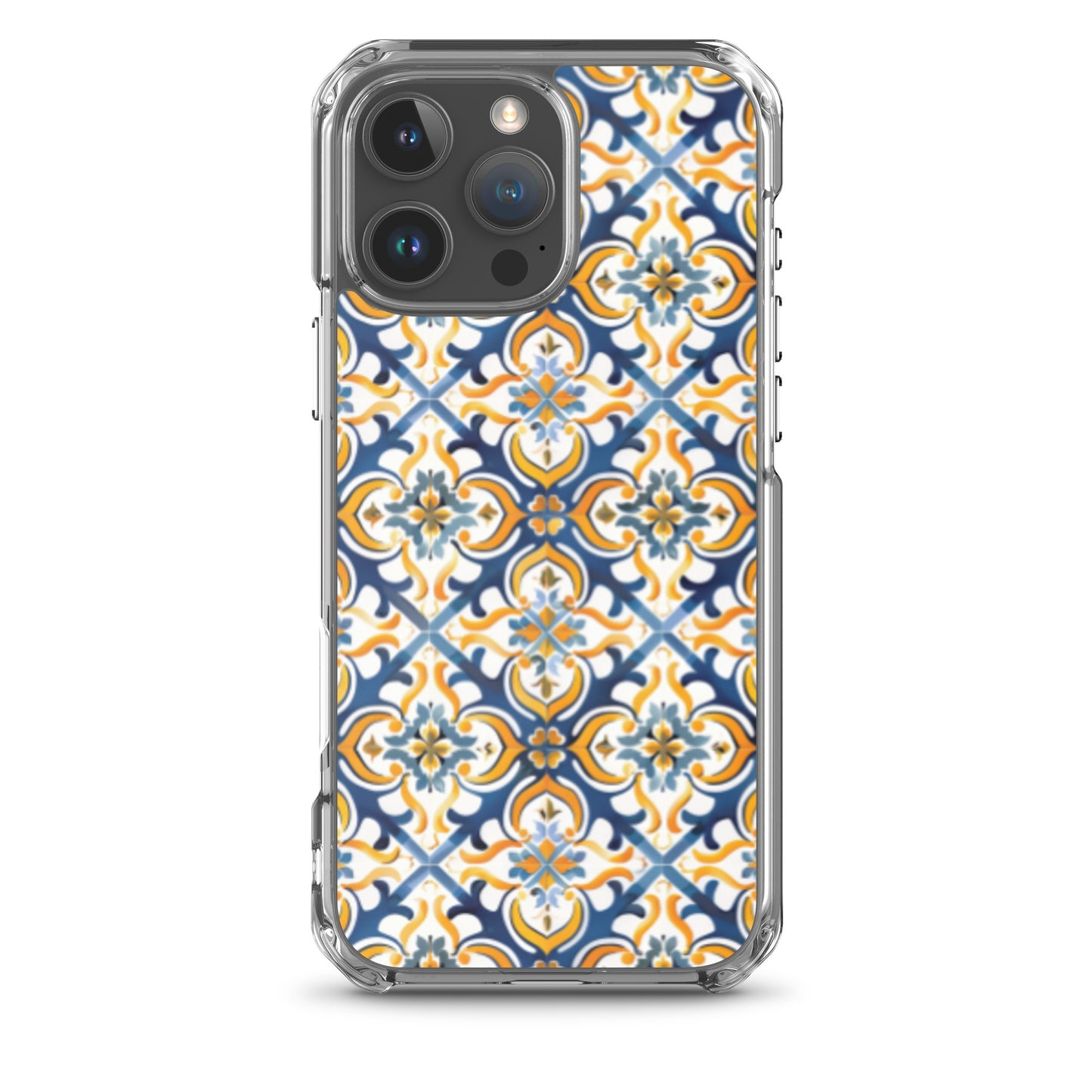 iPhone Case Colorful Spanish Tile Pattern