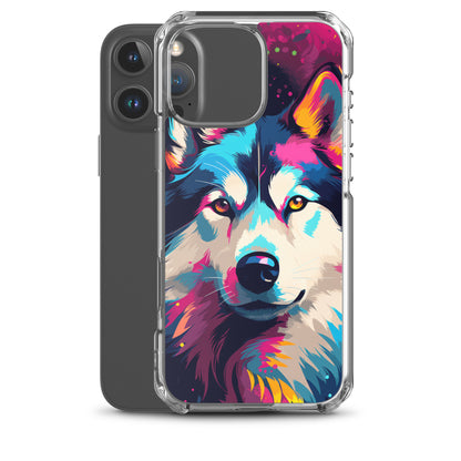 iPhone Case Painted Siberian Huskie