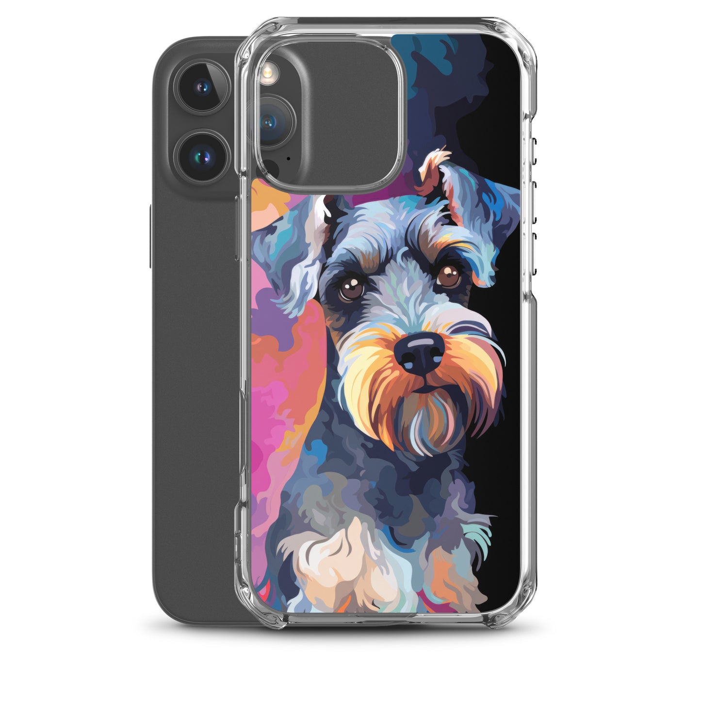 iPhone Case Painted Schnauzer