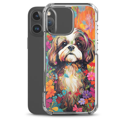 iPhone Case Painted Shih Tzu