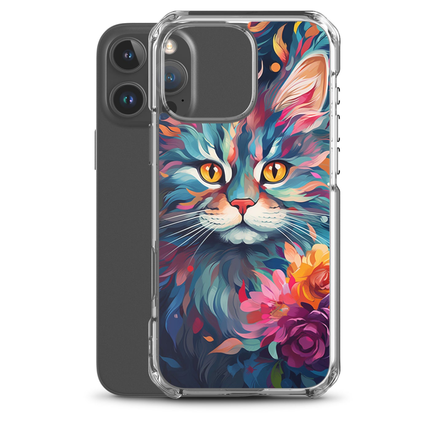 Painted Cat iPhone Case