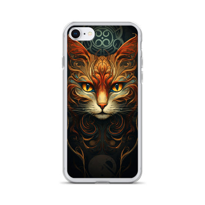 Art Nouveau Cat #2 iPhone Case