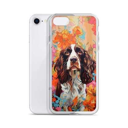 iPhone Case Painted English Springer Spaniel