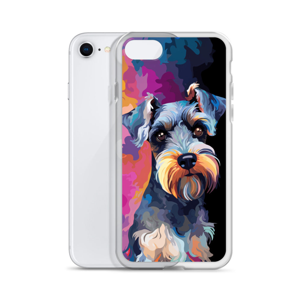 iPhone Case Painted Schnauzer