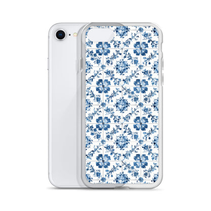 iPhone Case French Provincial 19th Century Painted Tile