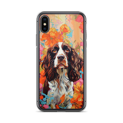 iPhone Case Painted English Springer Spaniel