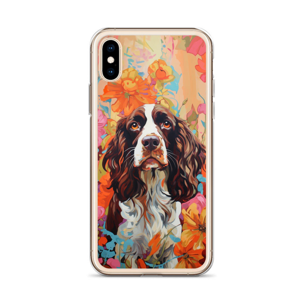iPhone Case Painted English Springer Spaniel