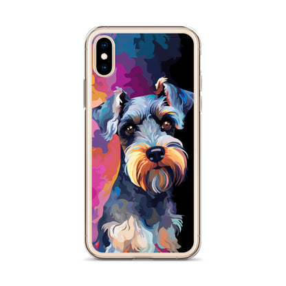 iPhone Case Painted Schnauzer