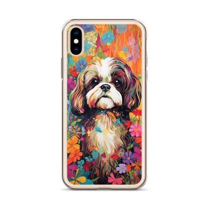 iPhone Case Painted Shih Tzu