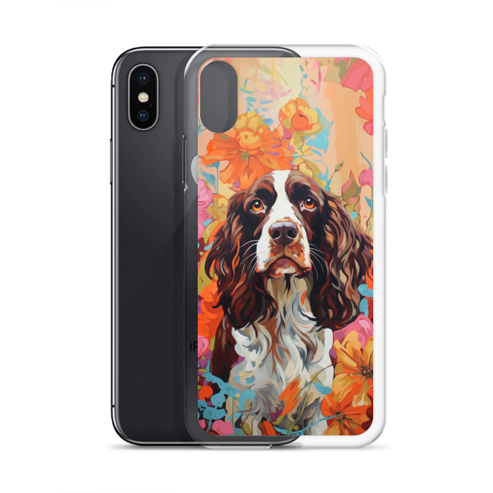 iPhone Case Painted English Springer Spaniel