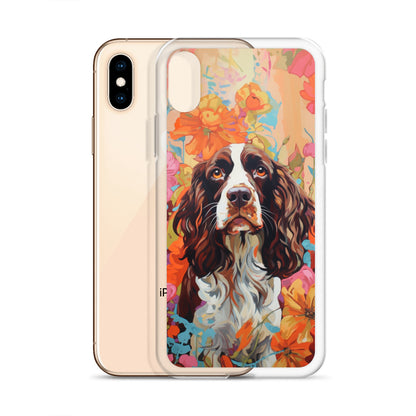 iPhone Case Painted English Springer Spaniel