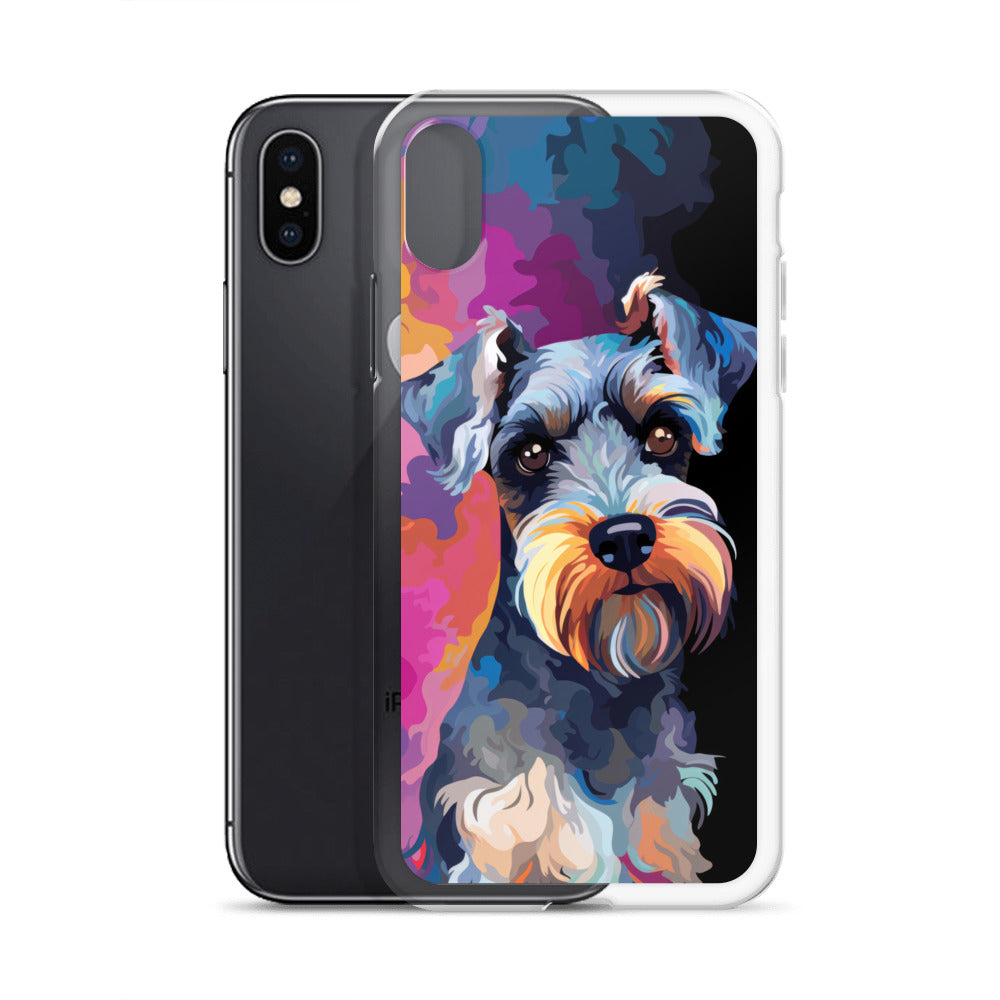 iPhone Case Painted Schnauzer