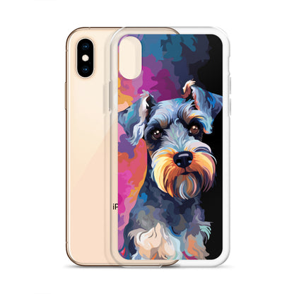 iPhone Case Painted Schnauzer