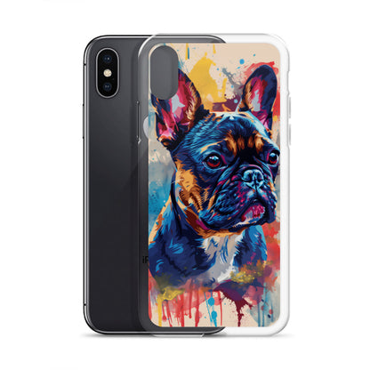 Painted French Bulldog iPhone Case