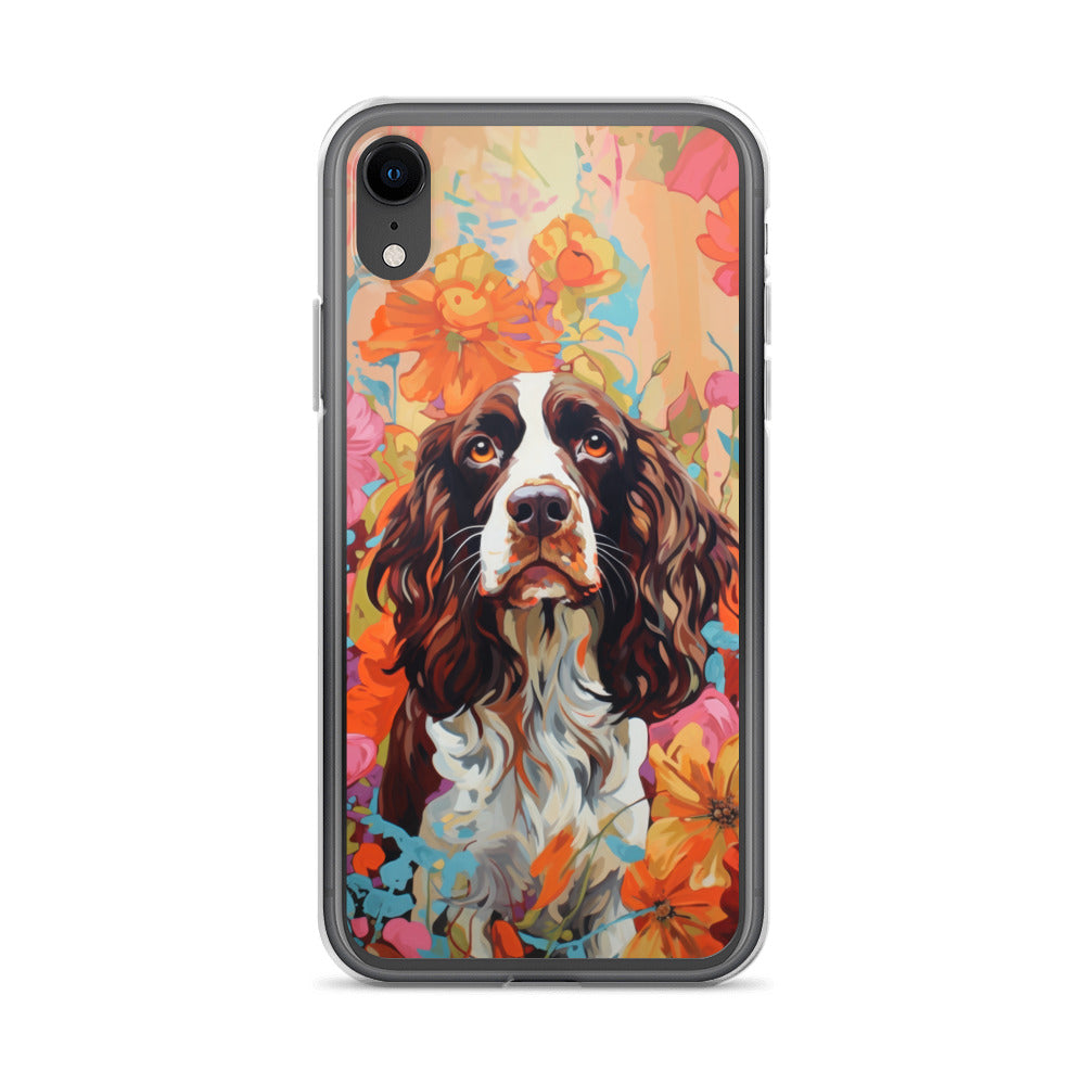 iPhone Case Painted English Springer Spaniel