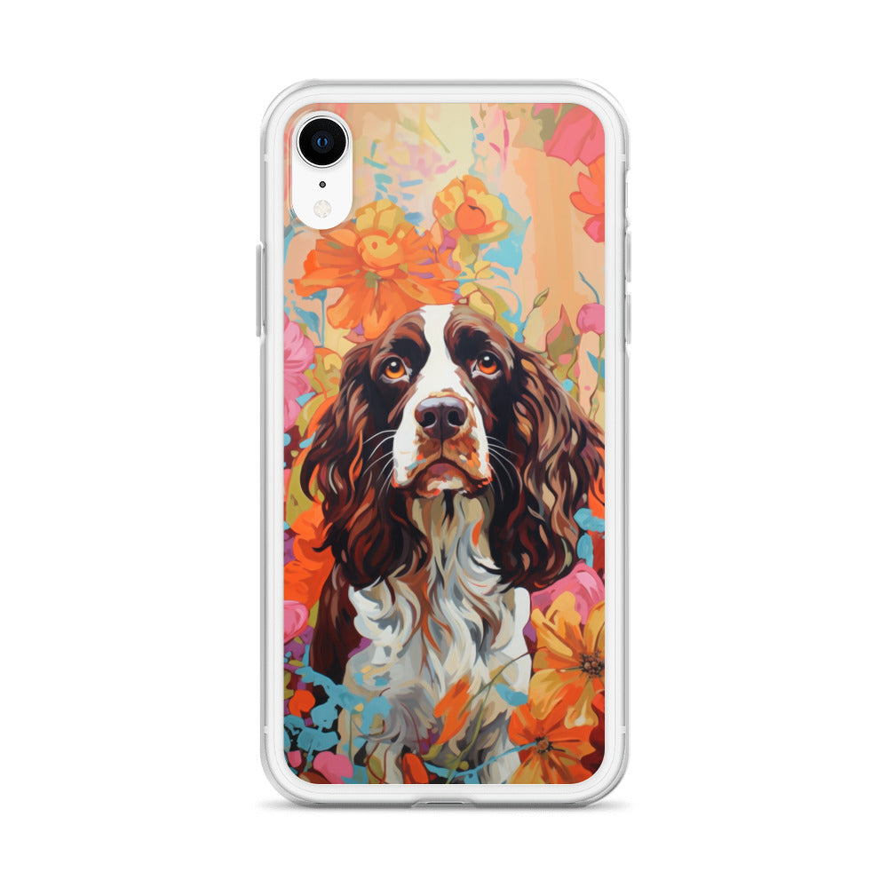iPhone Case Painted English Springer Spaniel