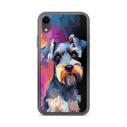 iPhone Case Painted Schnauzer