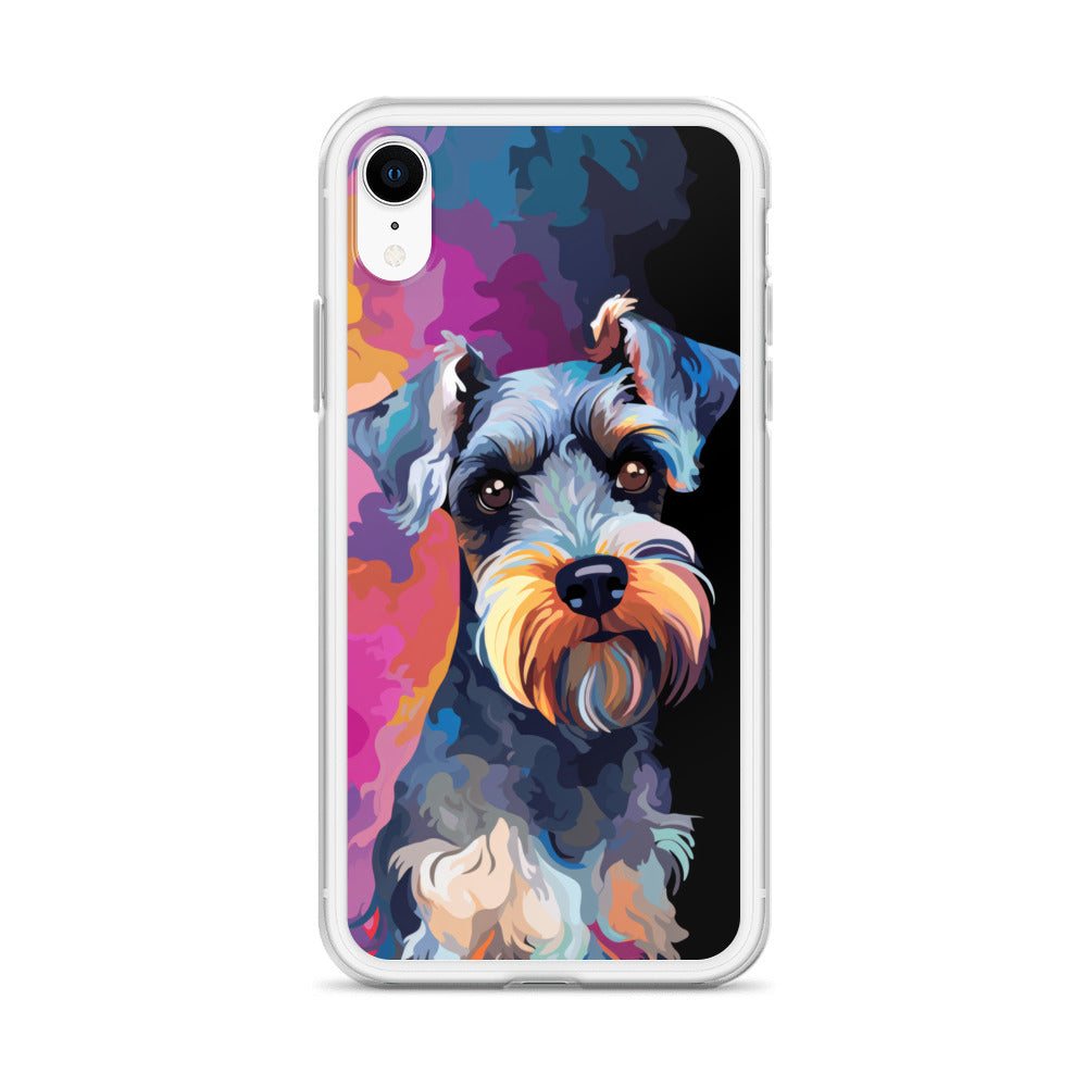 iPhone Case Painted Schnauzer