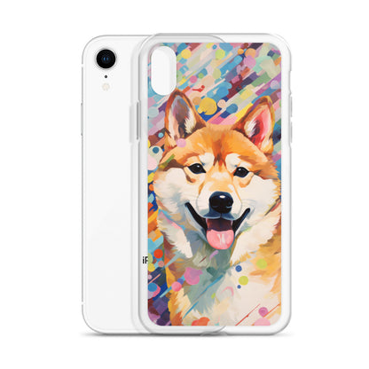 iPhone Case Painted Shiba Inu
