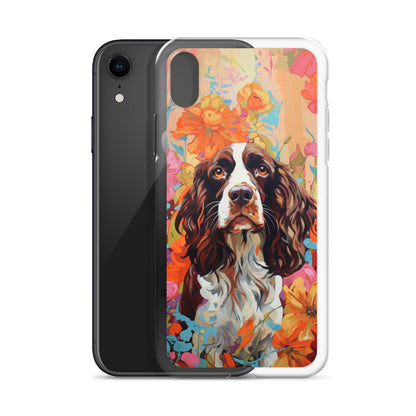 iPhone Case Painted English Springer Spaniel