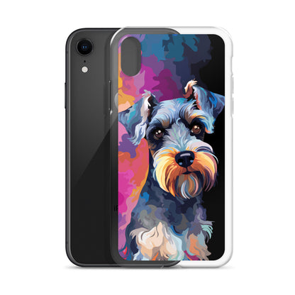 iPhone Case Painted Schnauzer