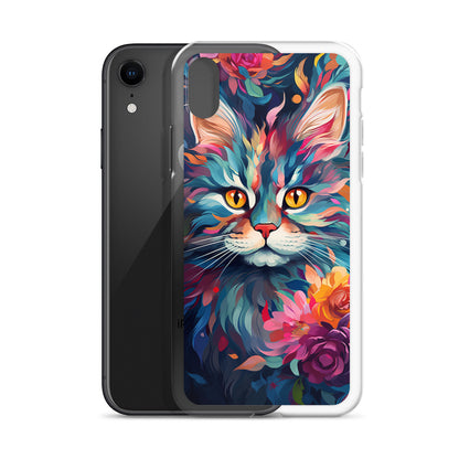 Painted Cat iPhone Case